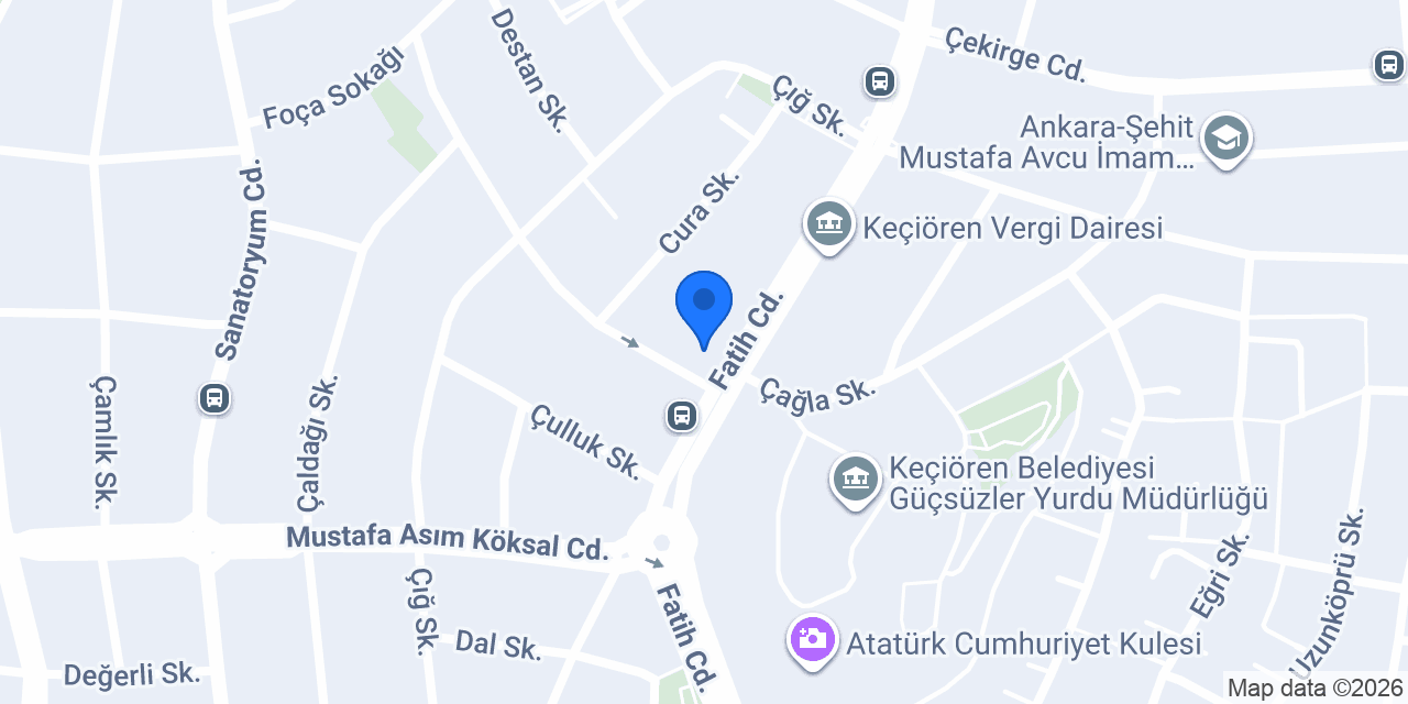 Mehmet Börekcilik Keçiören konumu