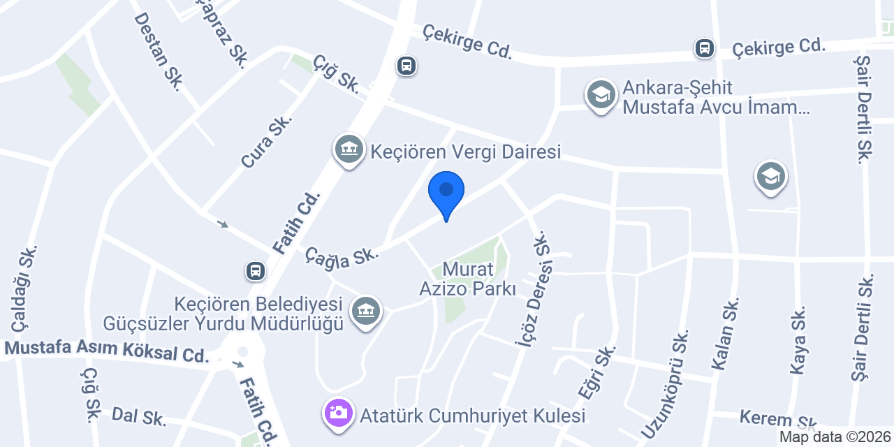 Lemur Ahşap konumu