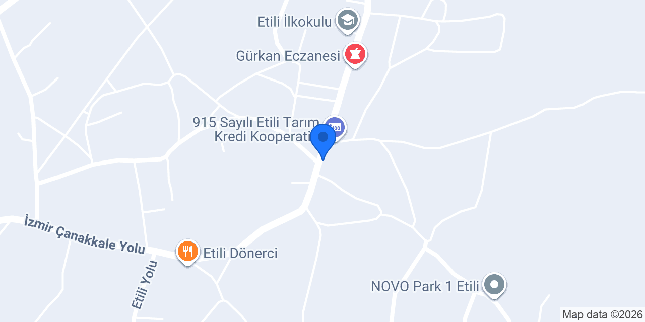 Ateş Ticaret Nalburiye konumu