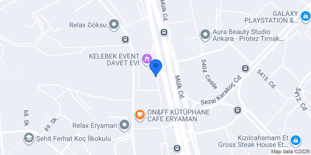 KELEBEK EVENT DAVET EVİ konumu