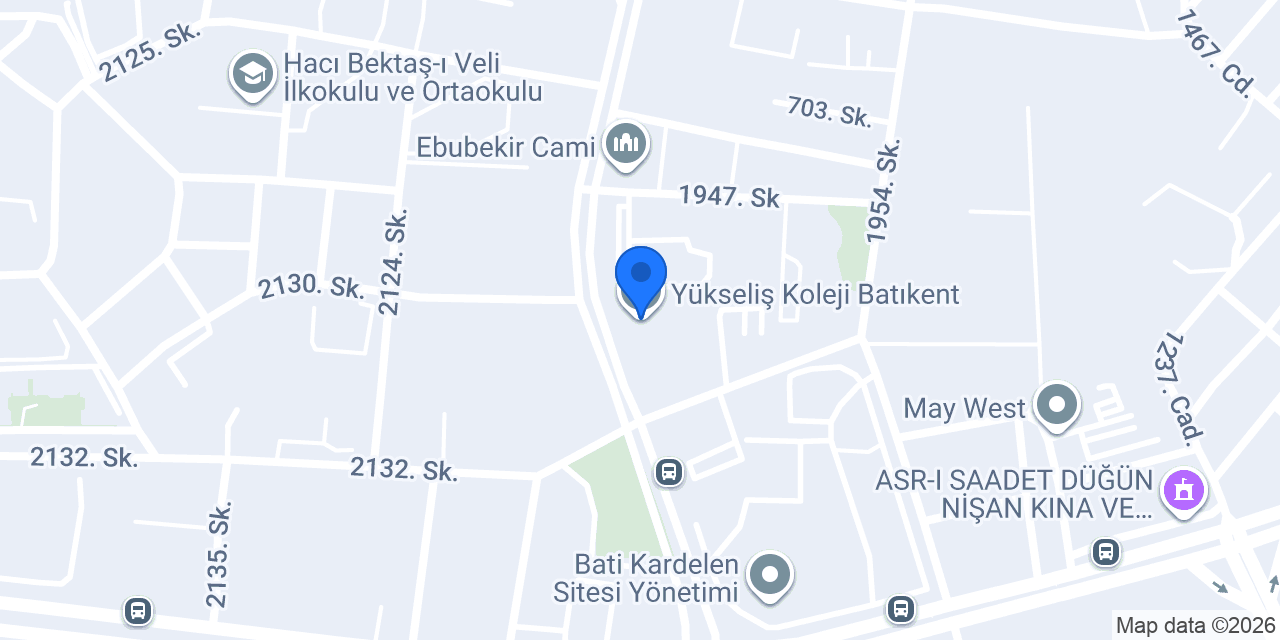 Yükseliş Koleji Batıkent konumu