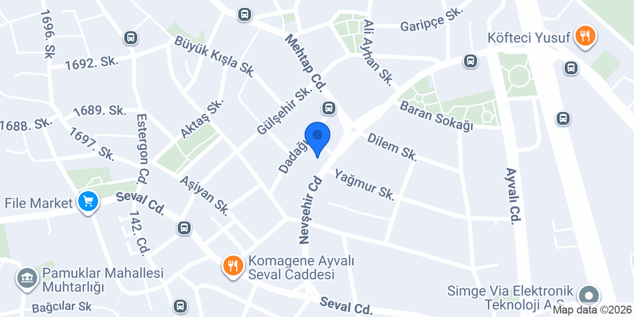 Ayvalı Spot konumu