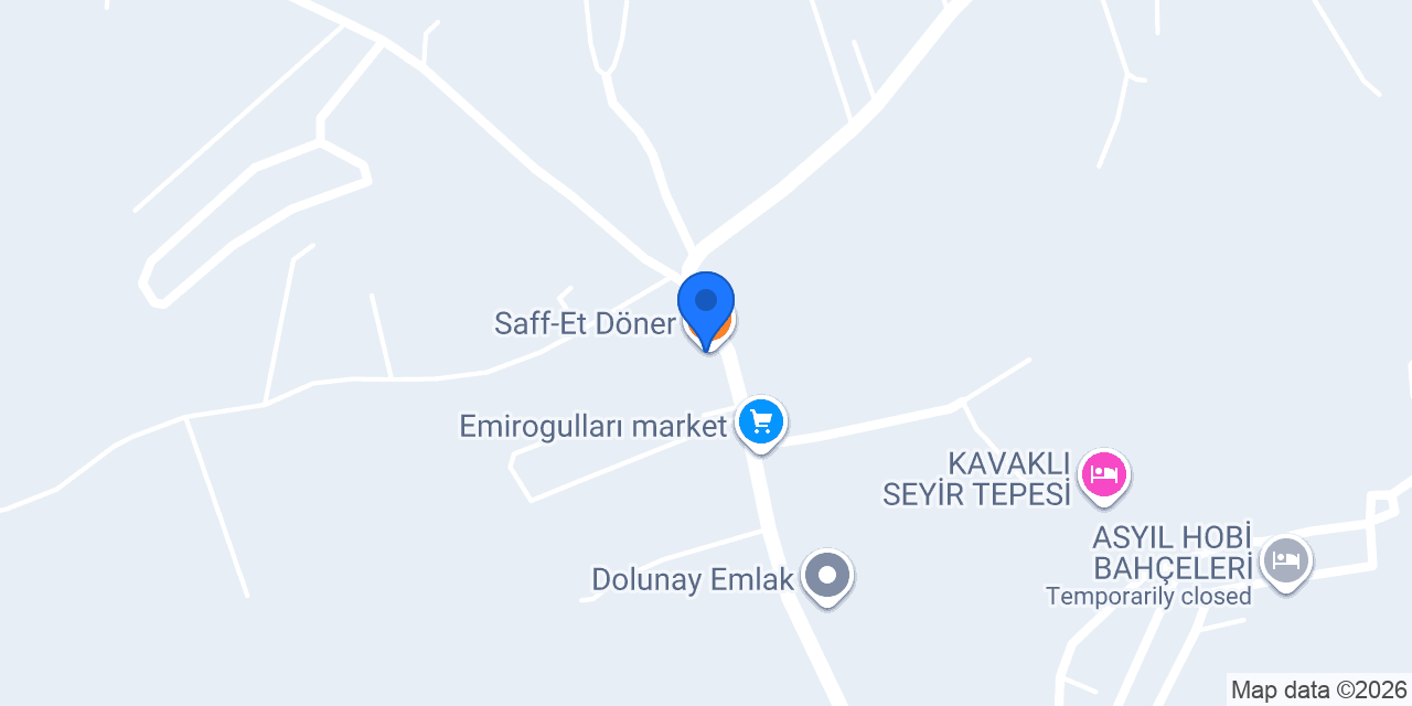 Saff-Et Döner konumu