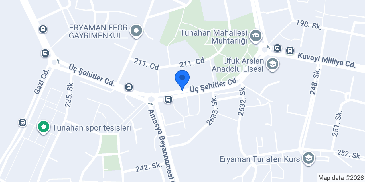 Azra tesisat yapı-dekor konumu