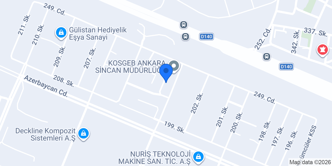 Furkan Döküm konumu