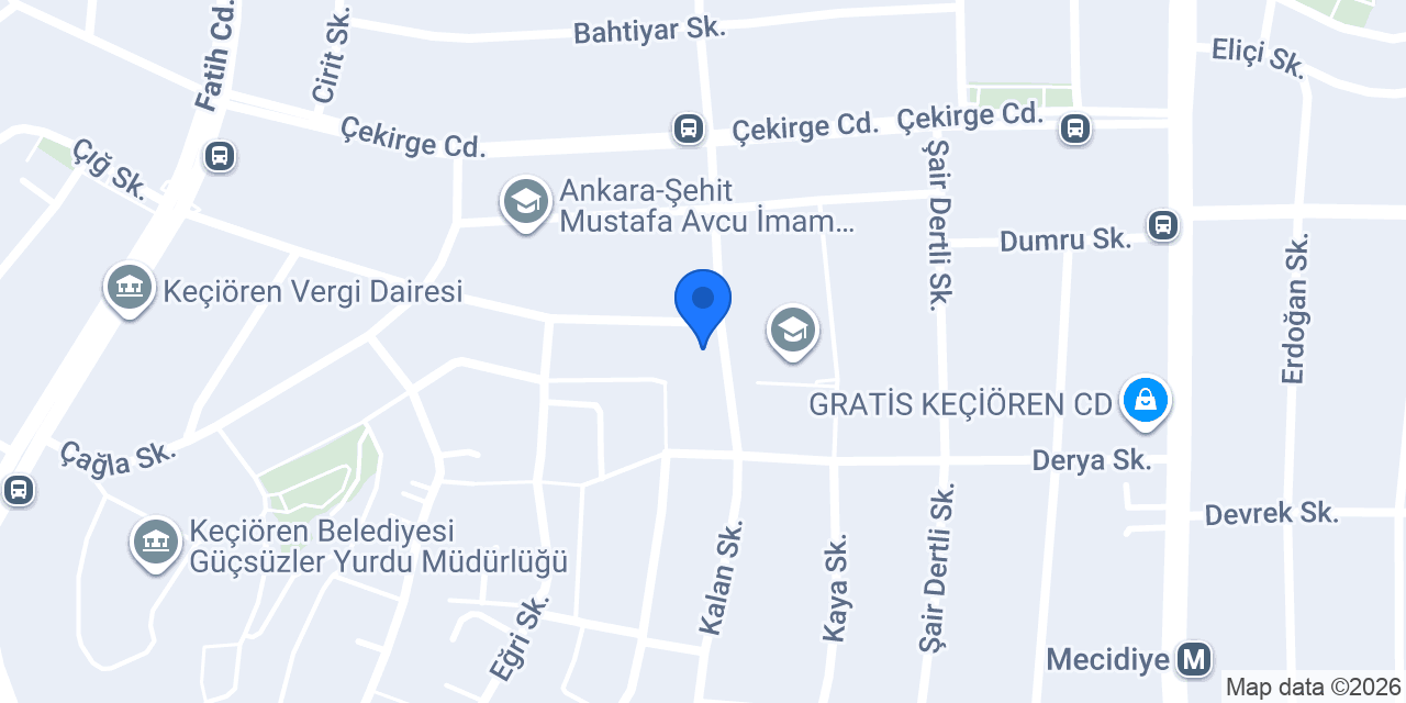 Nevi Simit fırın konumu