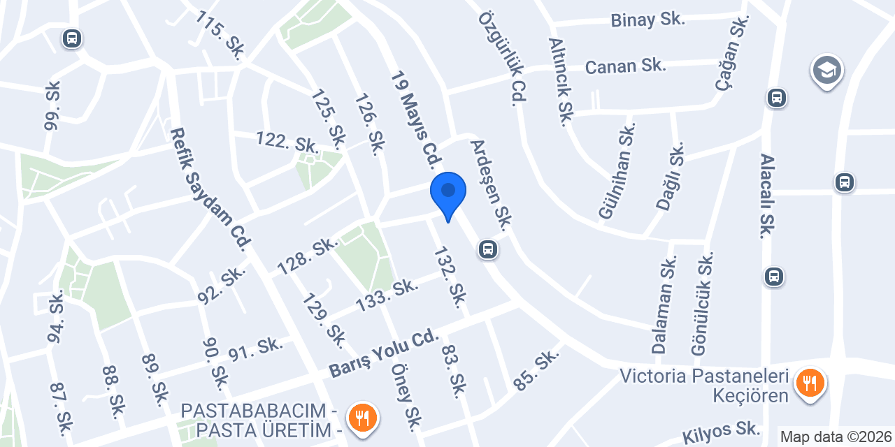 ALTINSOY CAM YAPI konumu