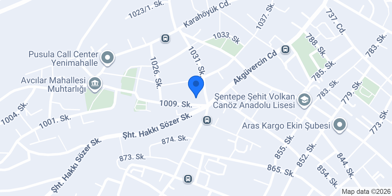 ECO Veteriner Kliniği konumu