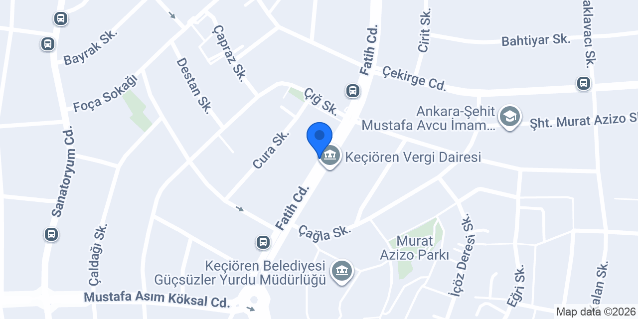 Öğütler Süpermarket konumu