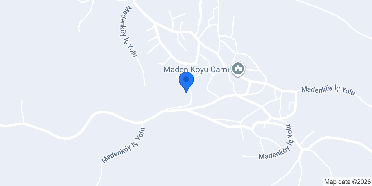 Maden İlköğretim Okulu konumu