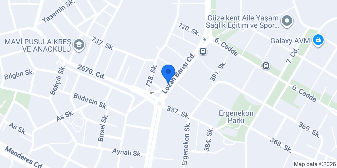 TIPVET Eryaman Veteriner Tıp Merkezi konumu