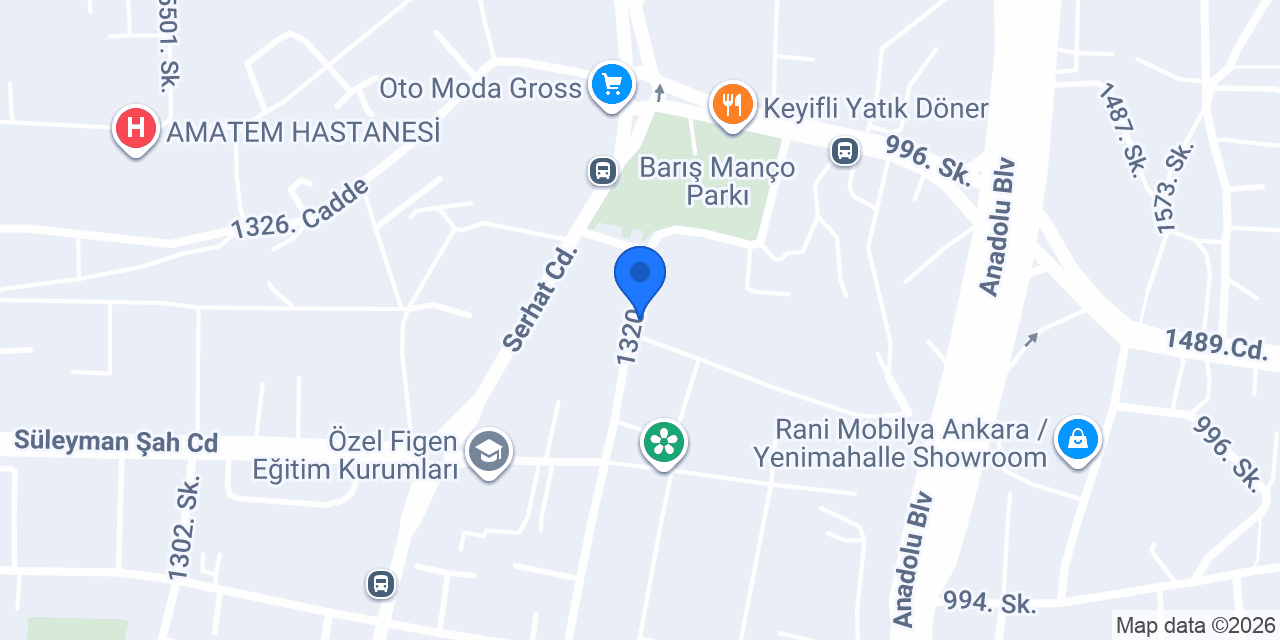 ANKA BAHÇE konumu