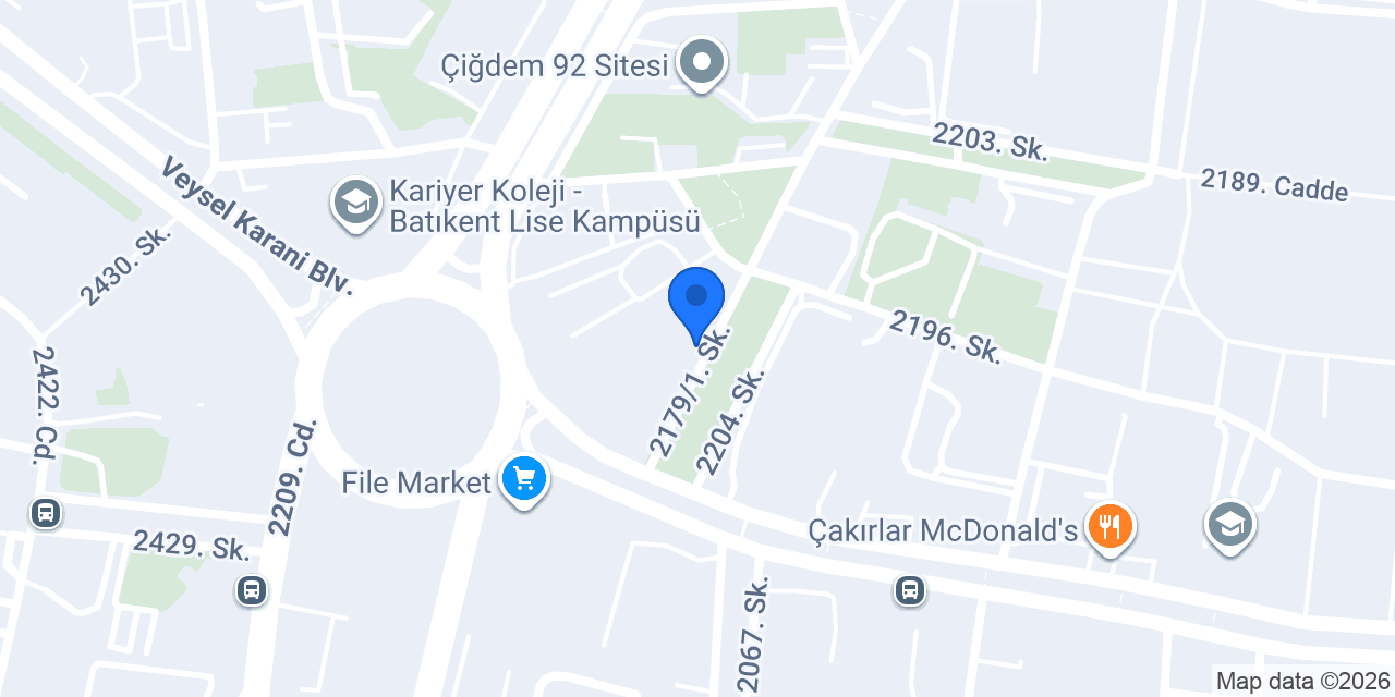 YAĞMUR ECE SİGORTA ARACILIK HİZ. LTD.ŞTİ konumu