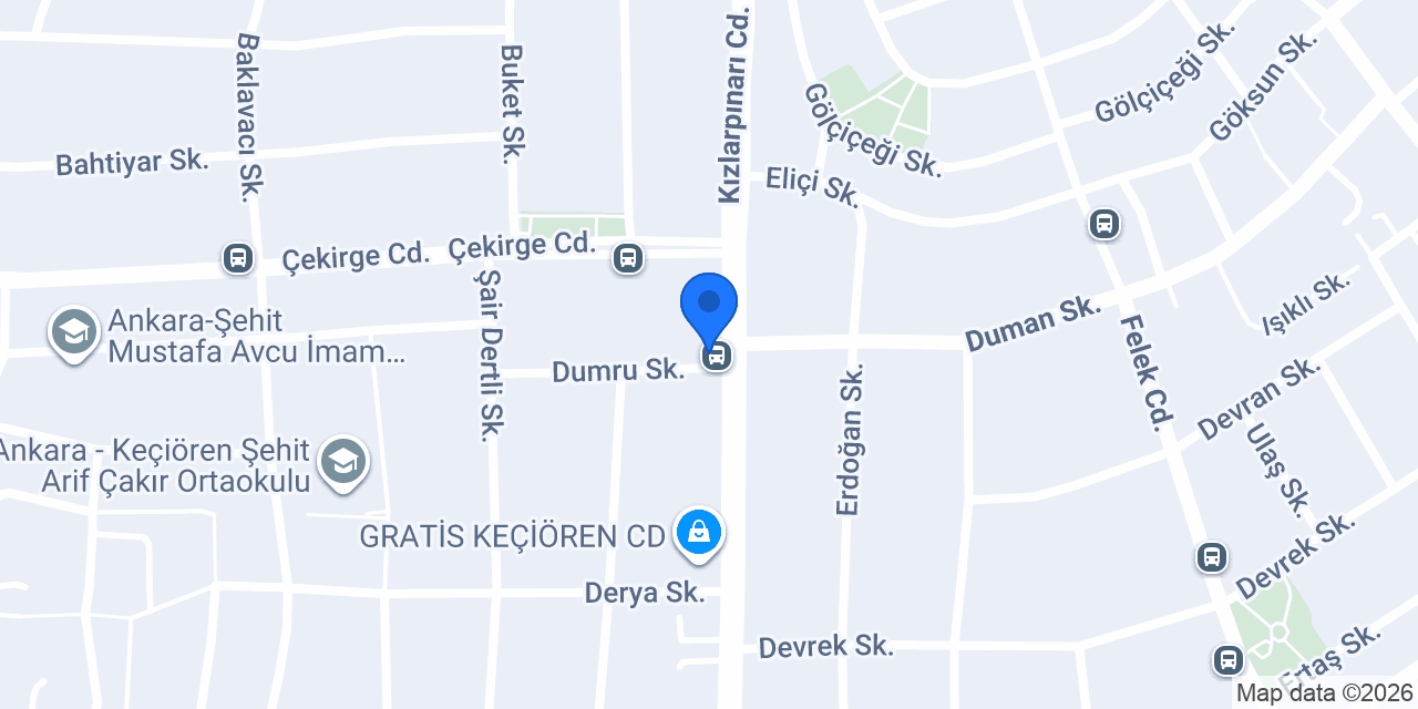 Keçiören Eczanesi konumu
