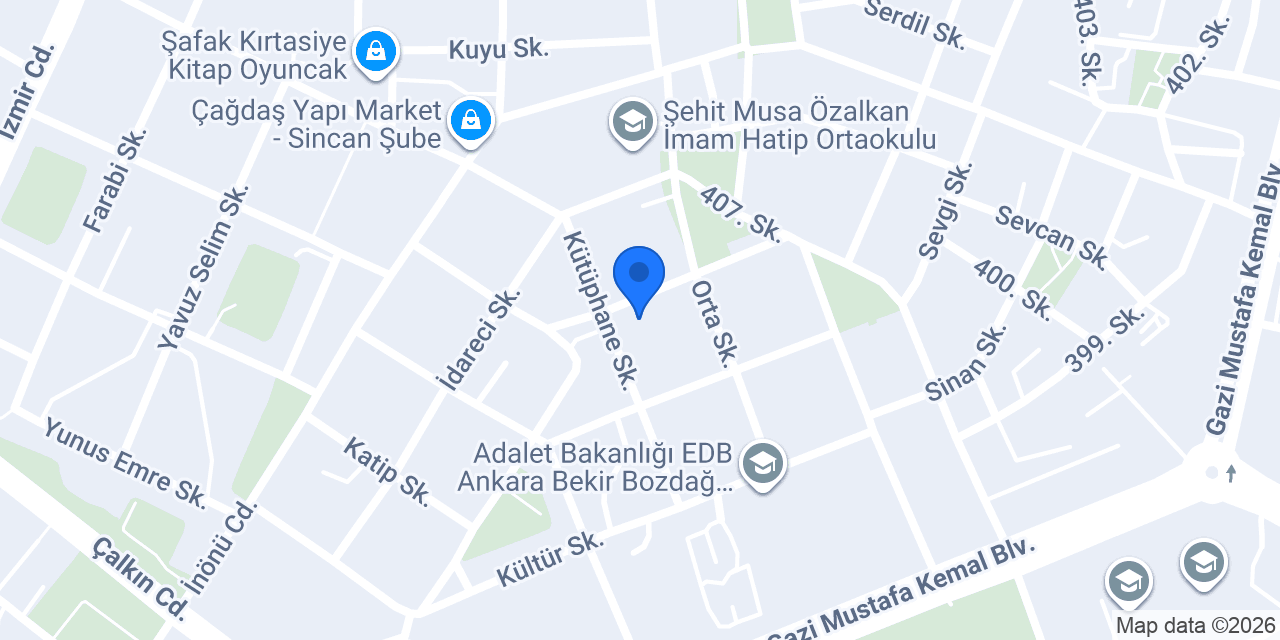 Özel Kurye ofisi - fast courier konumu