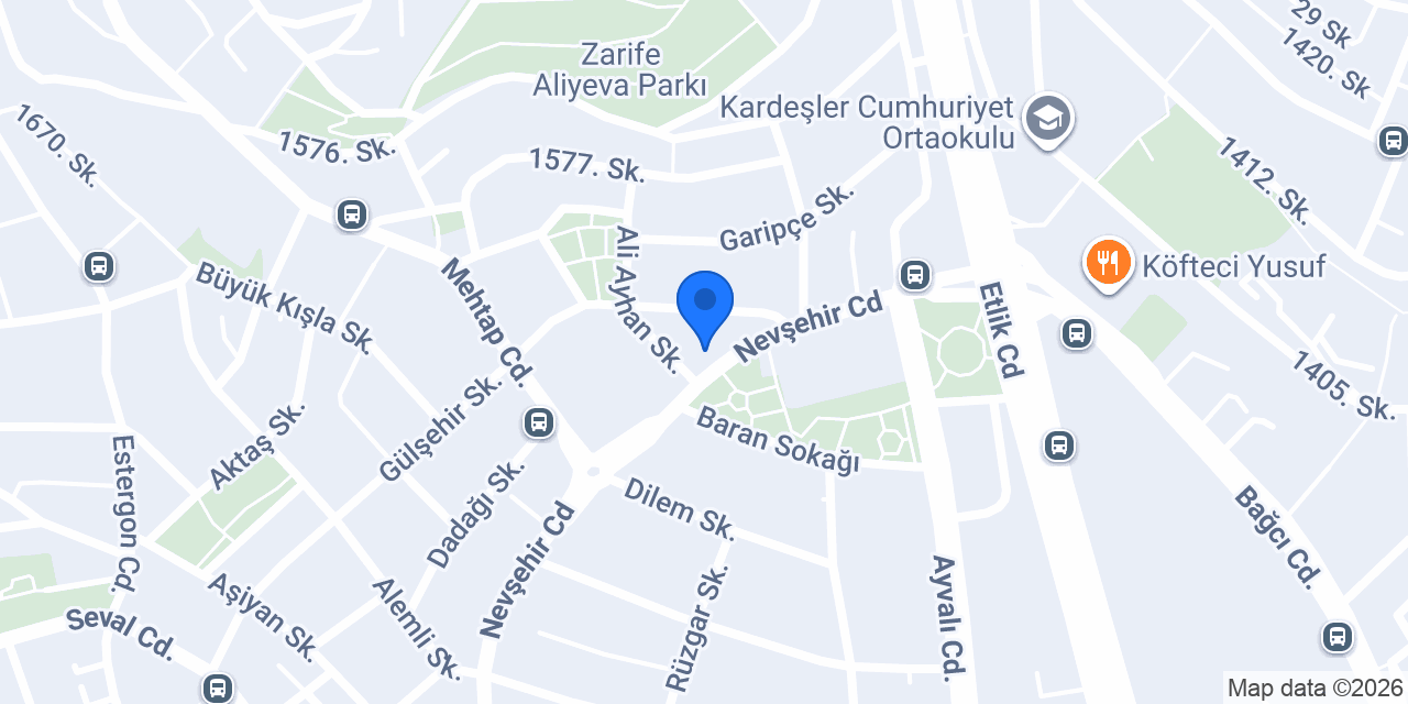 Bilgin Nesil Anaokulu konumu