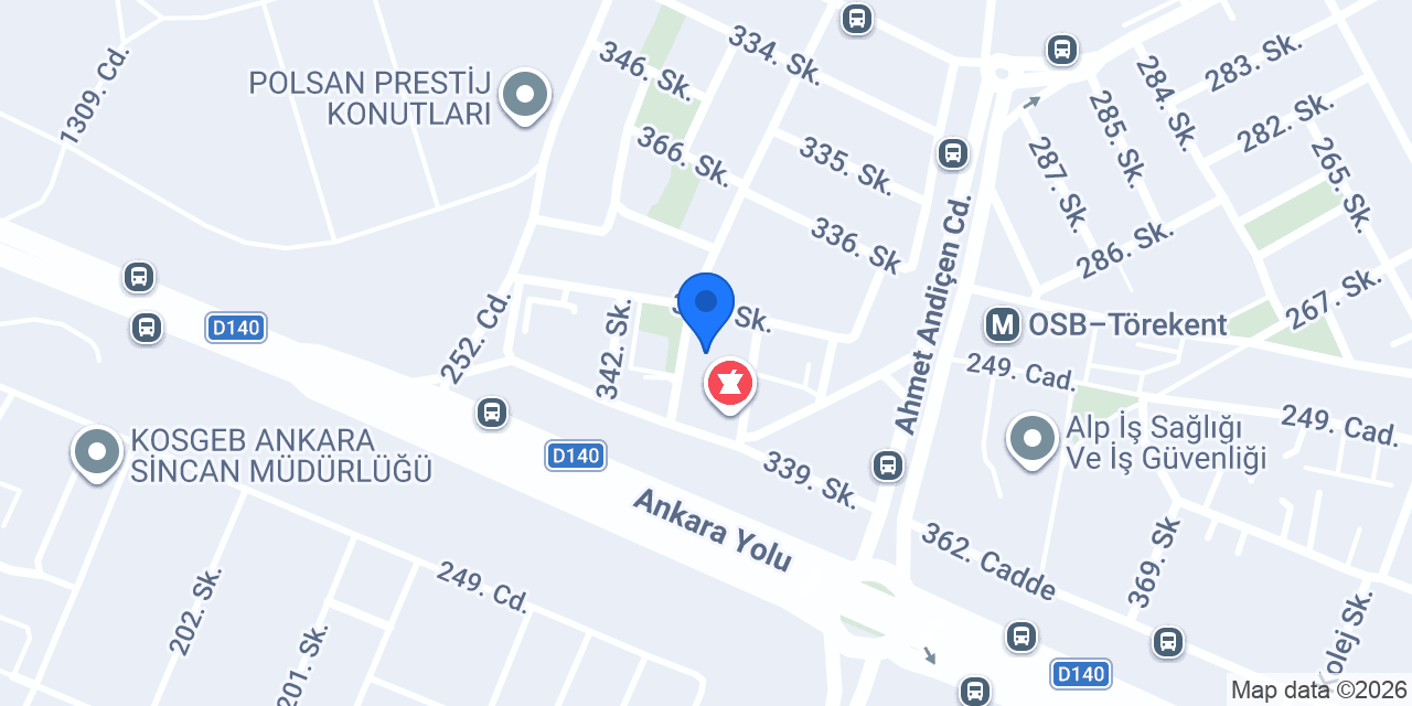 Boyut Çevre ve İş Güvenliği Danışmanlık konumu