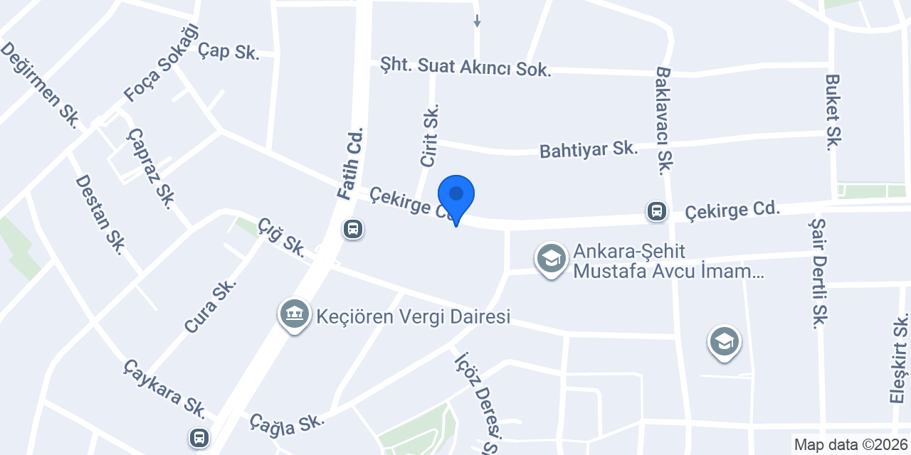 CENGİZ RENTACAR konumu