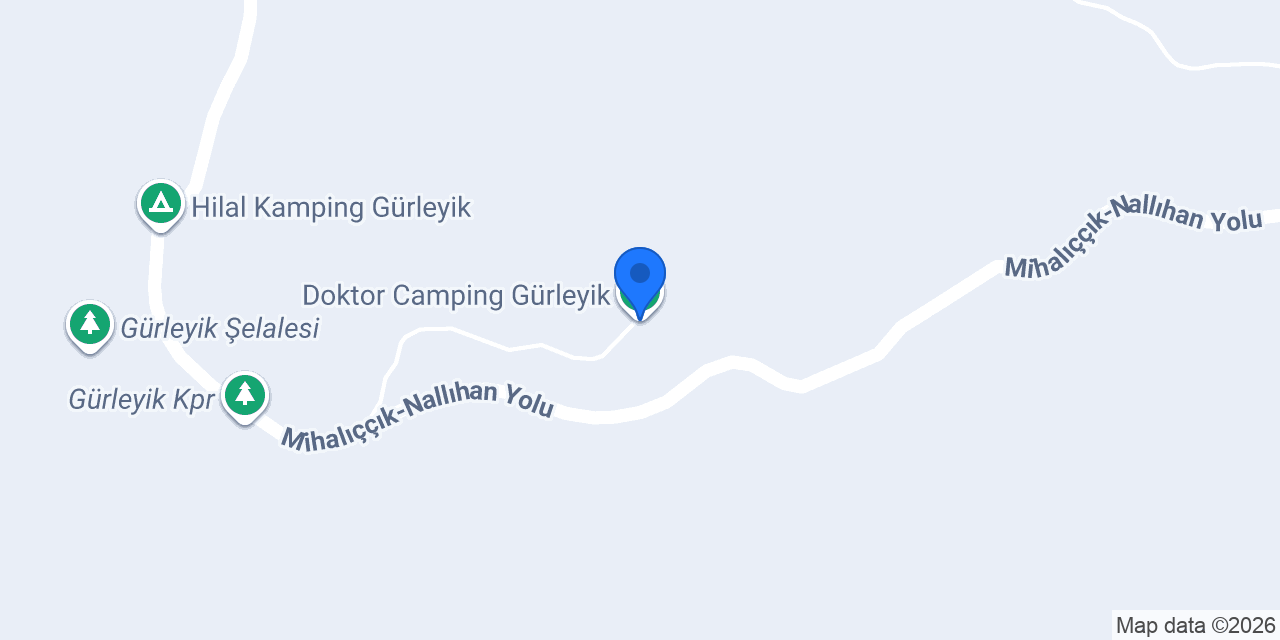 Doktor Camping Gürleyik konumu