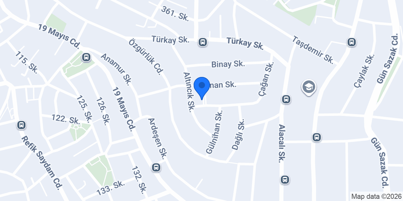 Eczane Portakal Çiçeği konumu
