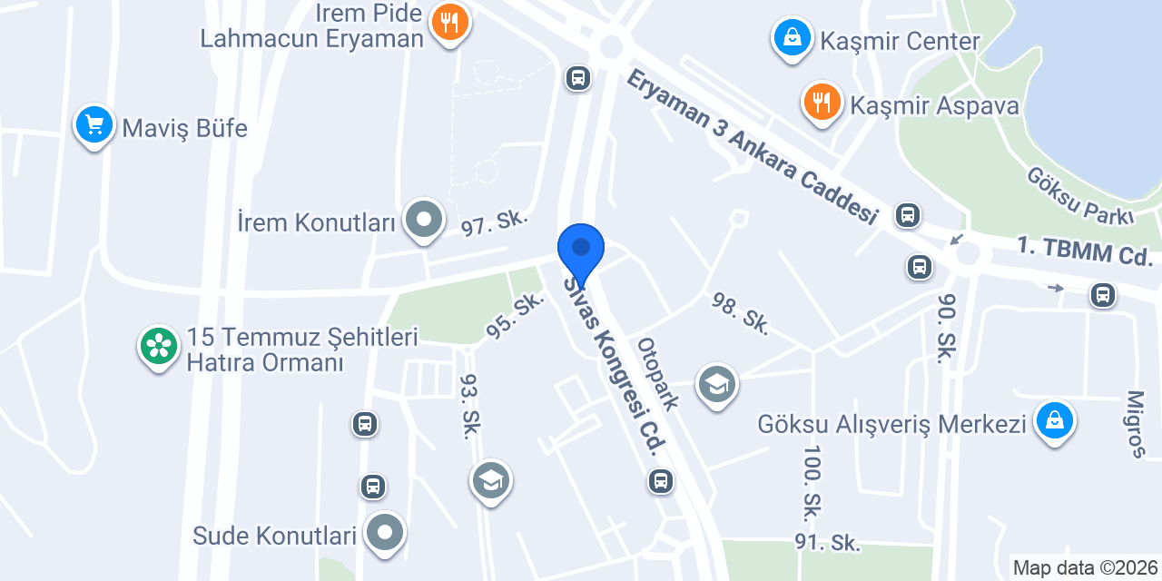 BAHÇEŞEHİR KOLEJİ DR.BURHAN KARA KAMPÜSÜ konumu