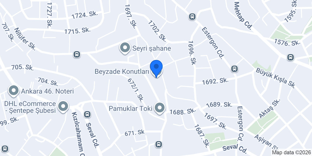 Beyzade Konutları konumu