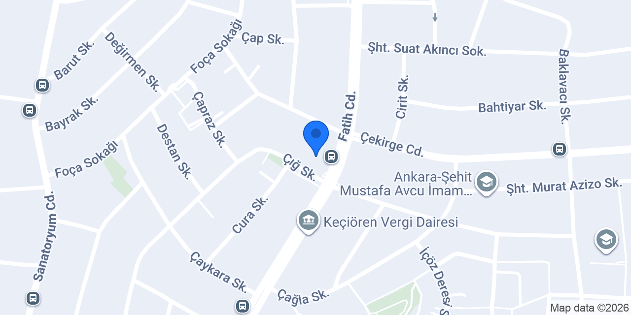 Bereket Unlu Mamülleri konumu