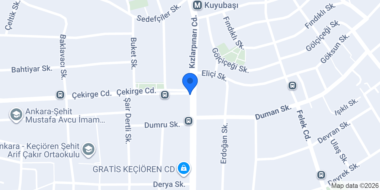 Efes Taksi konumu