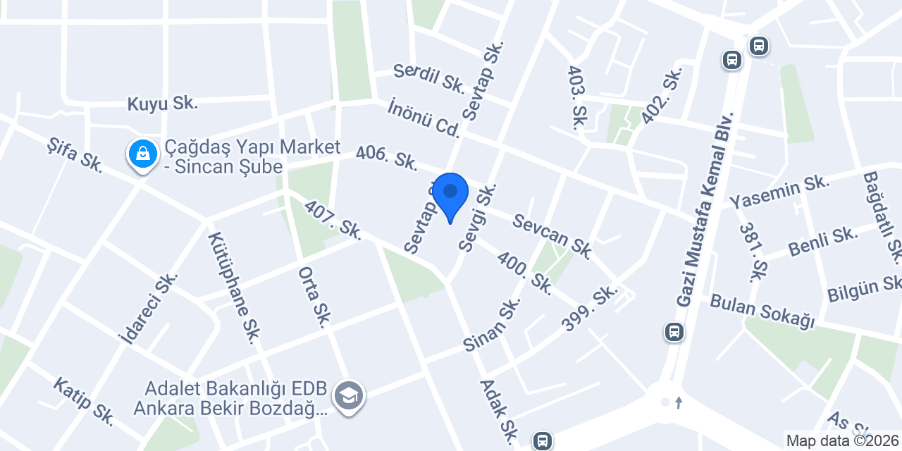 Atıf Benderlioğlu Ortaokulu konumu