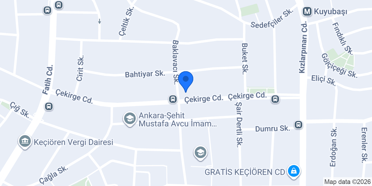 Güngör Elektrik konumu