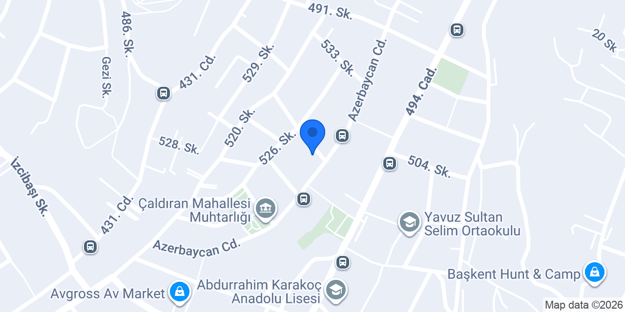 Yok Yok Pazarı konumu