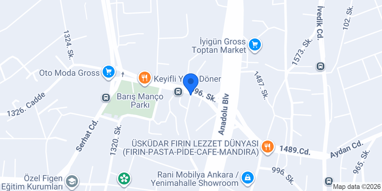 Kömürcü Ergin Ticaret konumu