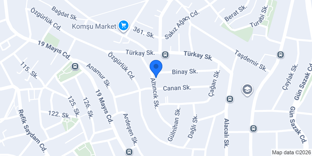R sarıoglu inş dek ltd şti konumu