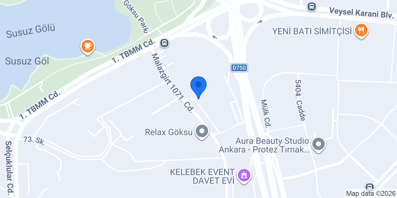 Dermavise Ankara Eryaman konumu