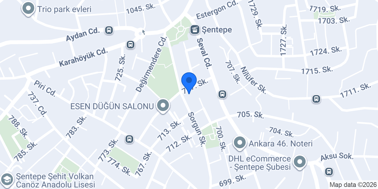 Eymek Unlu Mamulleri MERKEZ konumu