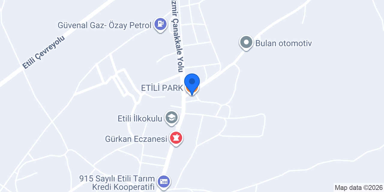 ETİLİ PARK konumu