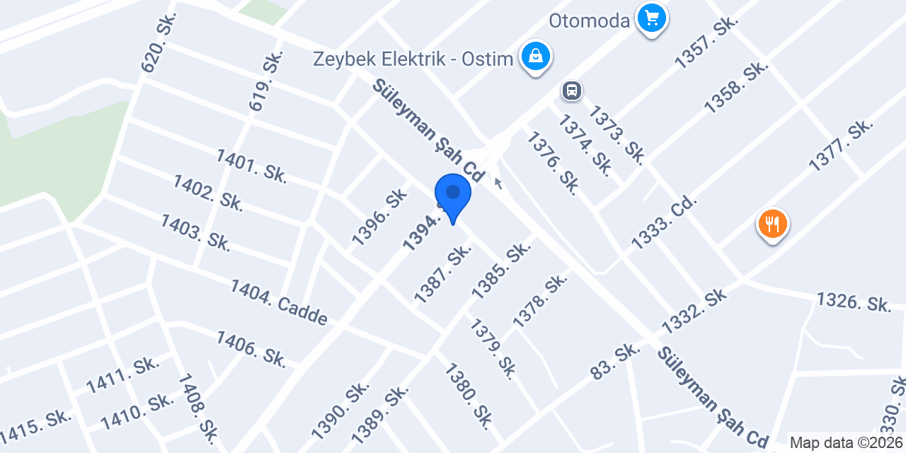 Özcanlar Boya Hırdavat konumu