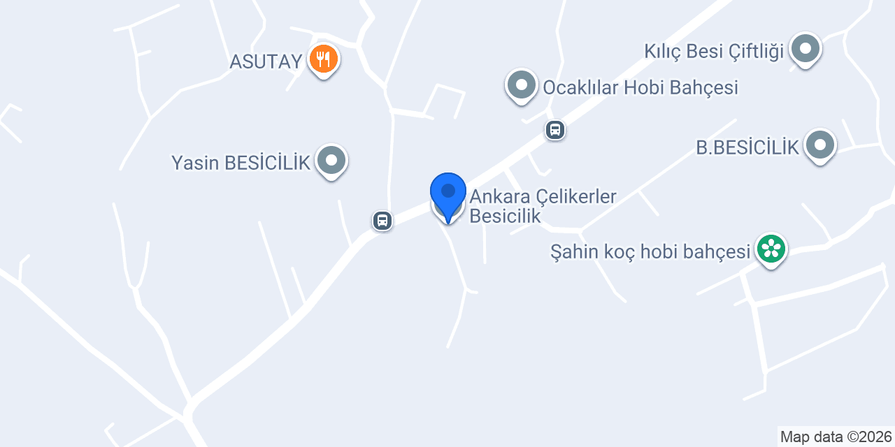 Ankara Çelikerler Besicilik konumu