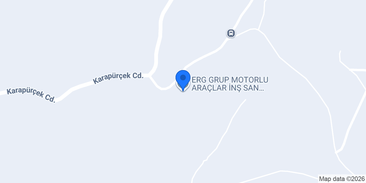 ERG GRUP MOTORLU ARAÇLAR İNŞ SAN TİC LTD ŞTİ konumu