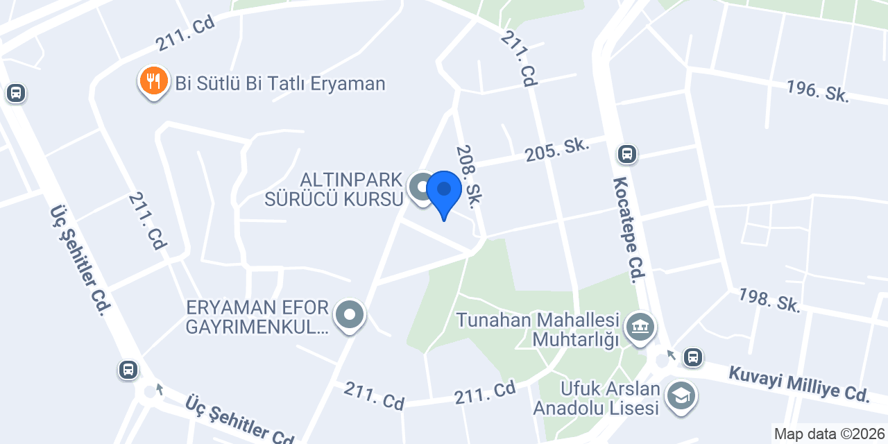 Artı Erkek Kuaförü konumu