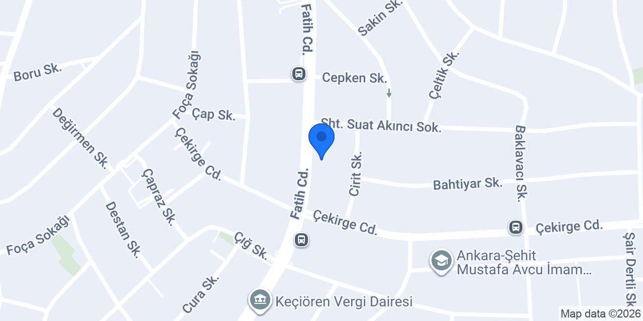 Özel Fatih Polikliniği konumu