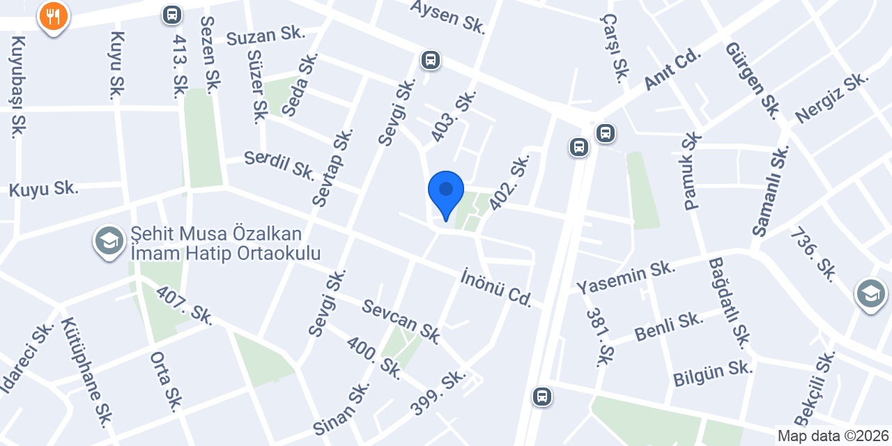Doğan Pastanesi konumu