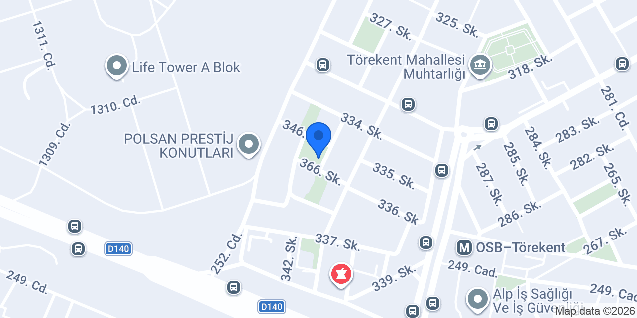 Funda Kuaför konumu