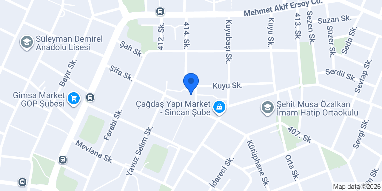 Şafak Kırtasiye Kitap Oyuncak konumu