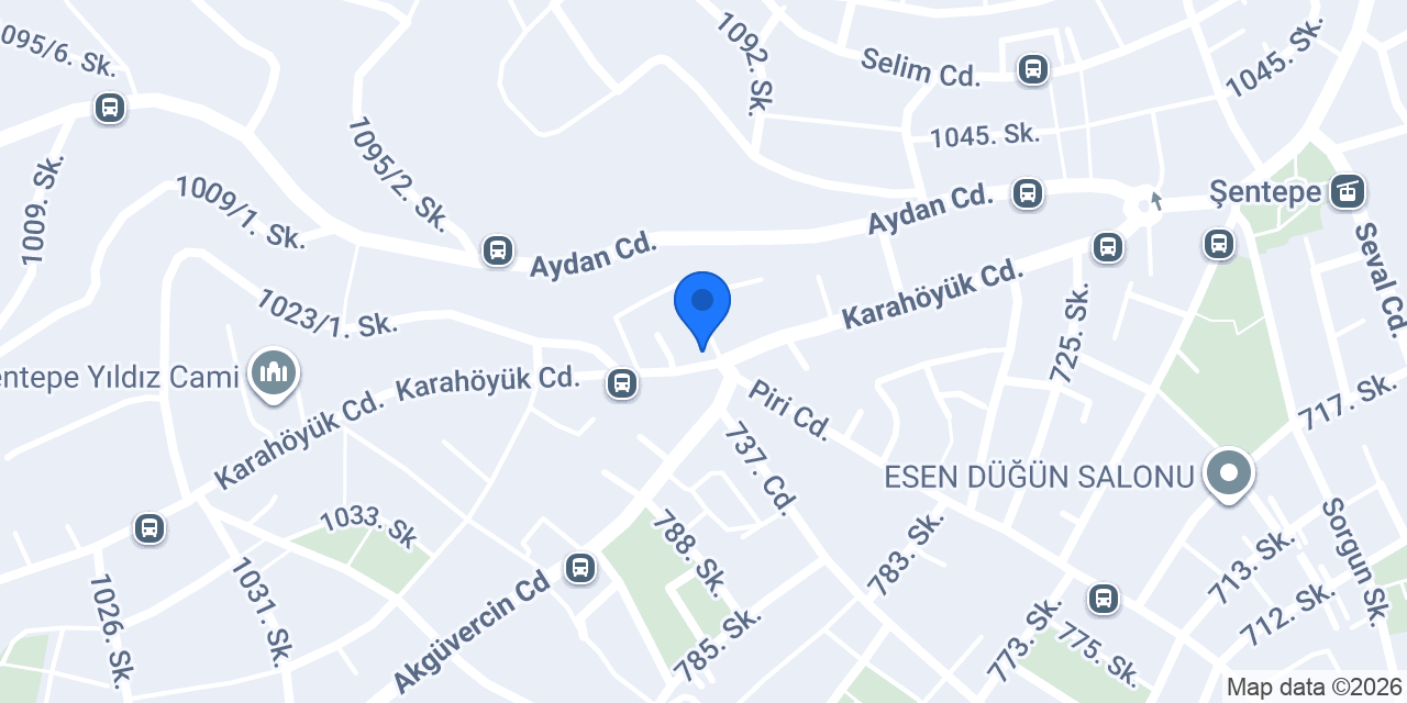 Harika Fırın konumu