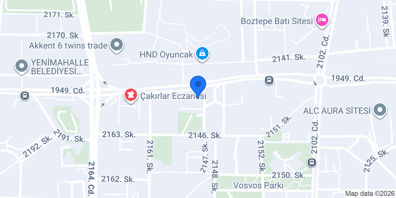 ÖZLEM KOÇ Özel Diş Kliniği konumu