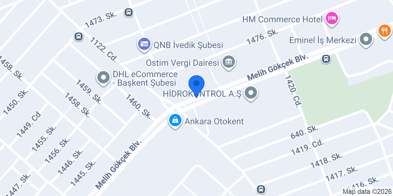 Çelikel Özel Servis konumu