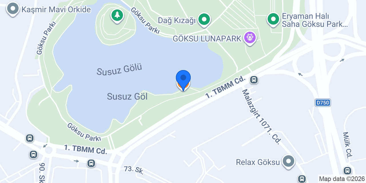 Marina Cafe - Göksu Park konumu