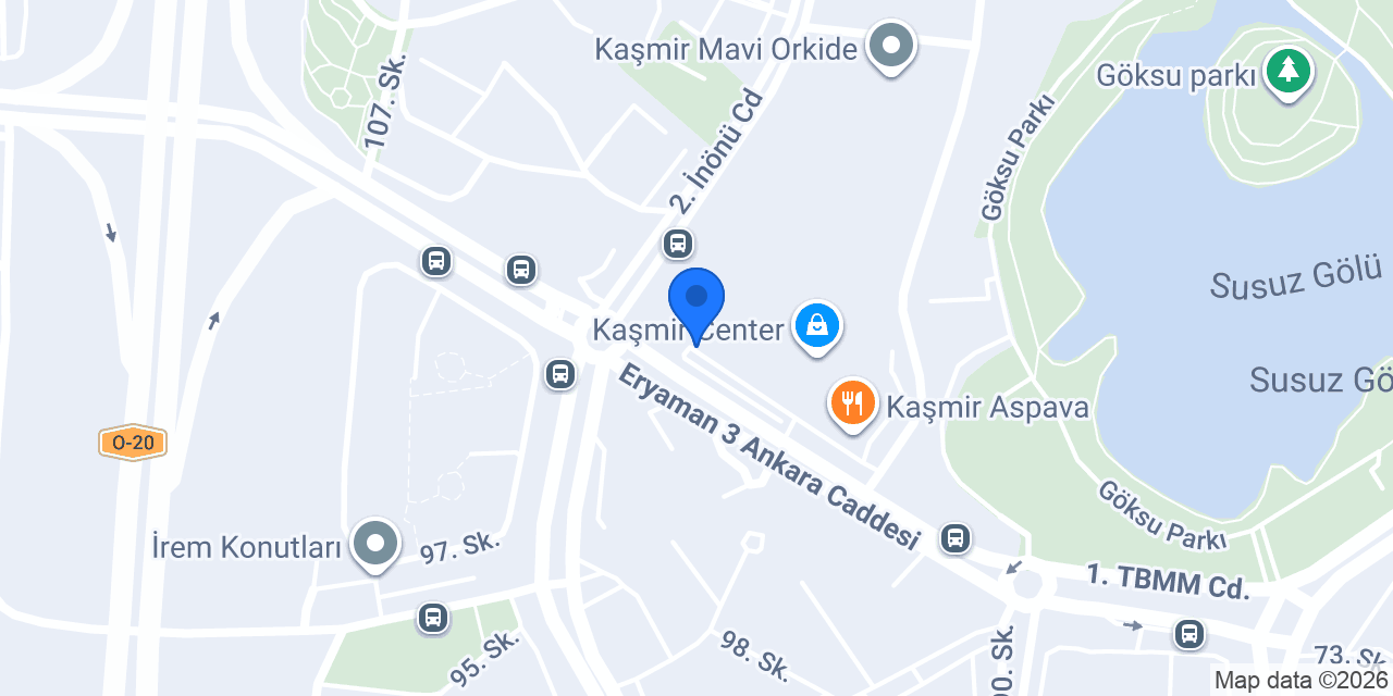 COŞKUN KUYUMCULUK VE MÜCEVHERAT KAŞMİR AVM (CENTER) konumu