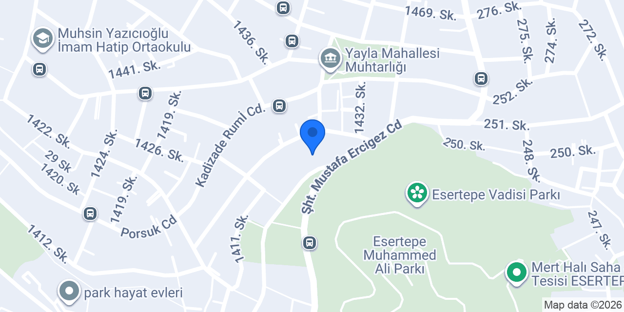 Betül Can Anadolu Lisesi konumu